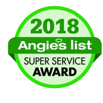 Angies List 2018 Super Service Award Winner